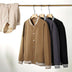 Menswear Corduroy Japanese Baseball Jacket - Minihomy