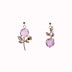 Little Prince's Rose Flower Studs Ear Clip - Minihomy