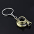 Creative Car Modification Turbocharger Engine Metal Keychain - Minihomy