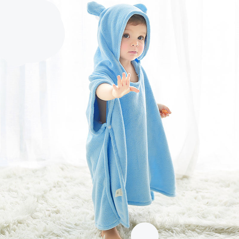 Children's bath towel cape - Minihomy