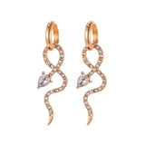 European and American Style Snake Dangle Earrings - Minihomy