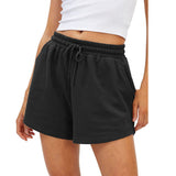 Women's Casual Exercise Elastic Running High Waist Shorts