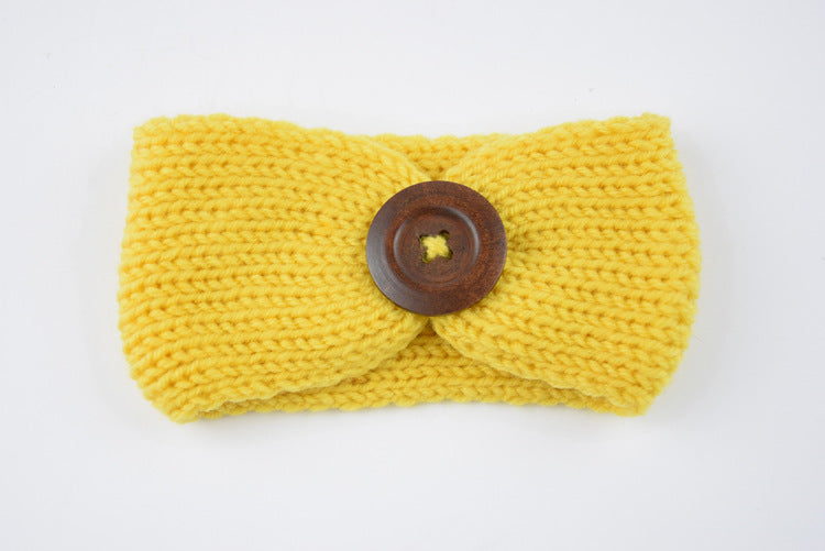 Baby wool headband hand-woven hair accessories - Minihomy