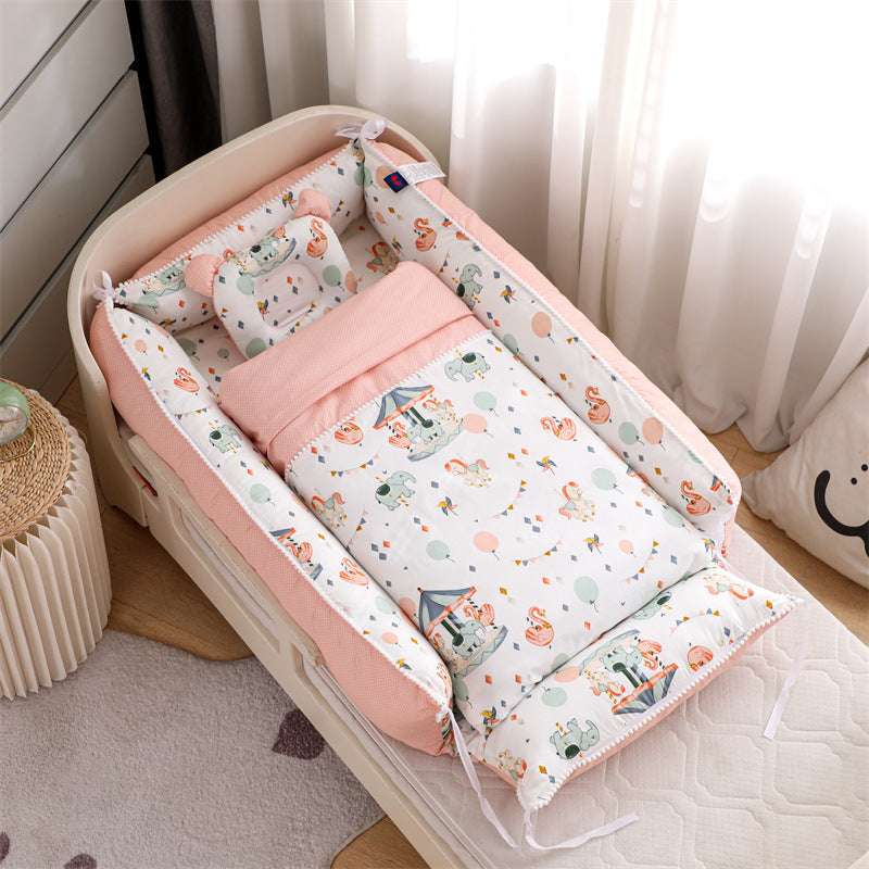 Baby Bed Bionic Nursing Bed Removable And Washable - Minihomy