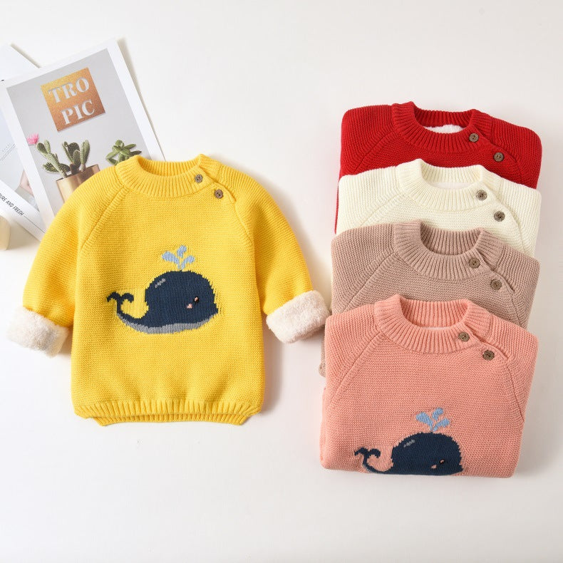 Baby plush warm clothes - Minihomy