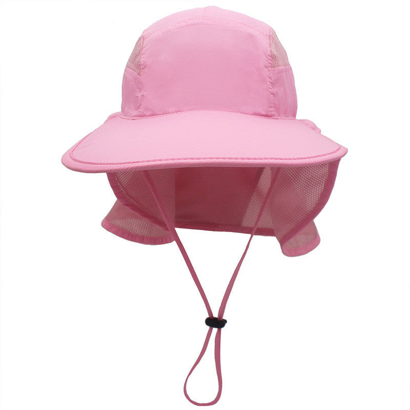 Sun Hat with Neck Guard - Wide Brim, Quick Dry, for Men & Women