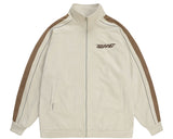 Men's Suede Vintage Baseball Jacket - Minihomy