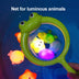 Baby Bath Toys - Soft Rubber Floating Luminous Frogs for Kids - Funny Wash & Play Gift - Minihomy