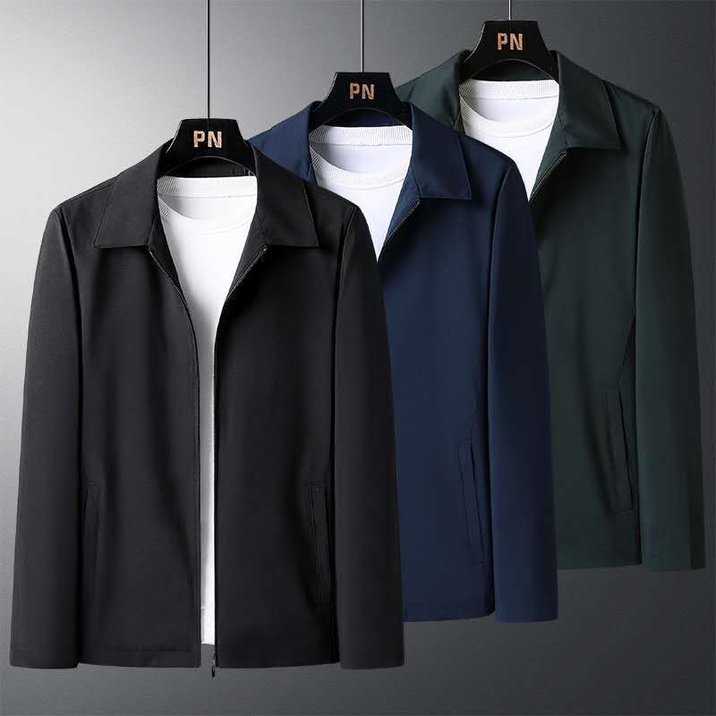 Men's Lapel Jacket Casual Coat - Minihomy