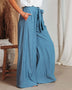 Casual Pants Women's High Waist Wide Leg Pants - Minihomy