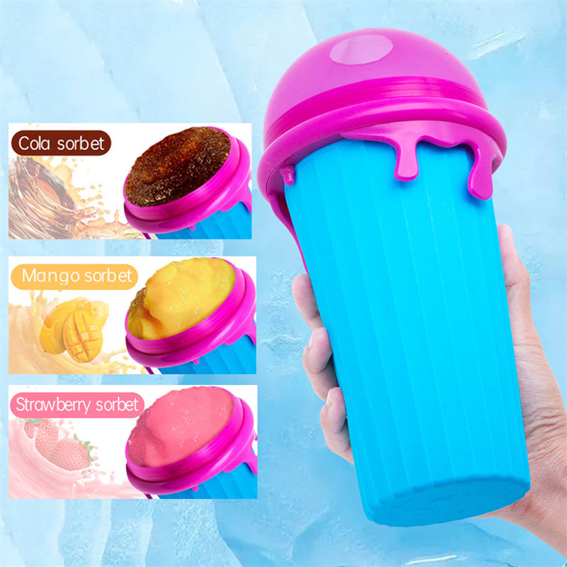 500ml Large Capacity Slushy Cup - Quick-Frozen Smoothies - Summer Refreshment for Kids and Adults - Minihomy