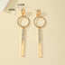 Diamond Elegant Geometric Women's Earrings - Minihomy