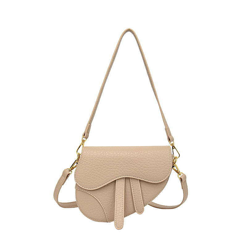 Women's Urban Simplicity Shoulder Saddle Crossbody Bag