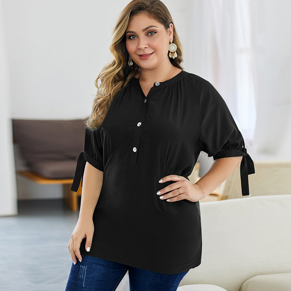 Plus size fashion t-shirt - Minihomy