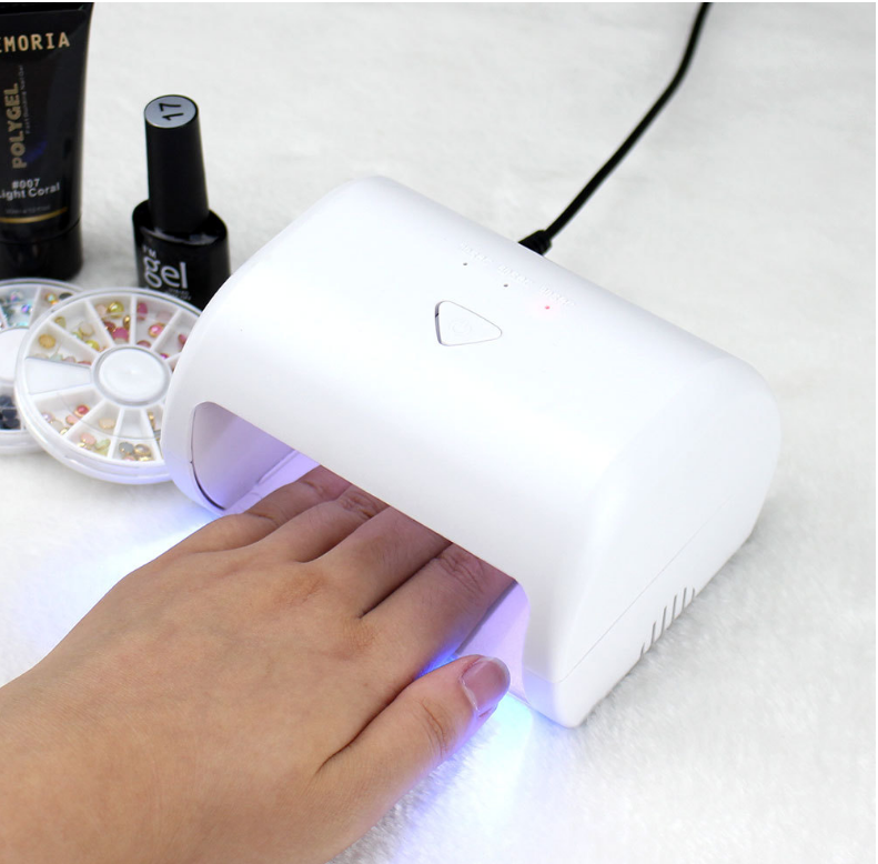 Smart nail machine nail art light therapy machine one button time switch nail light nail dryer