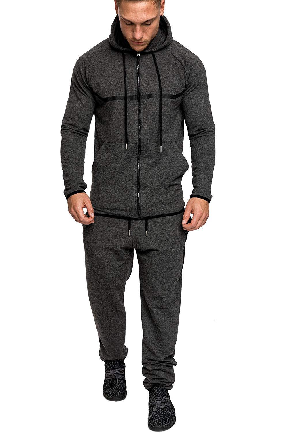 Leisure Sports Fitness Suit Men's Snowflake - Minihomy