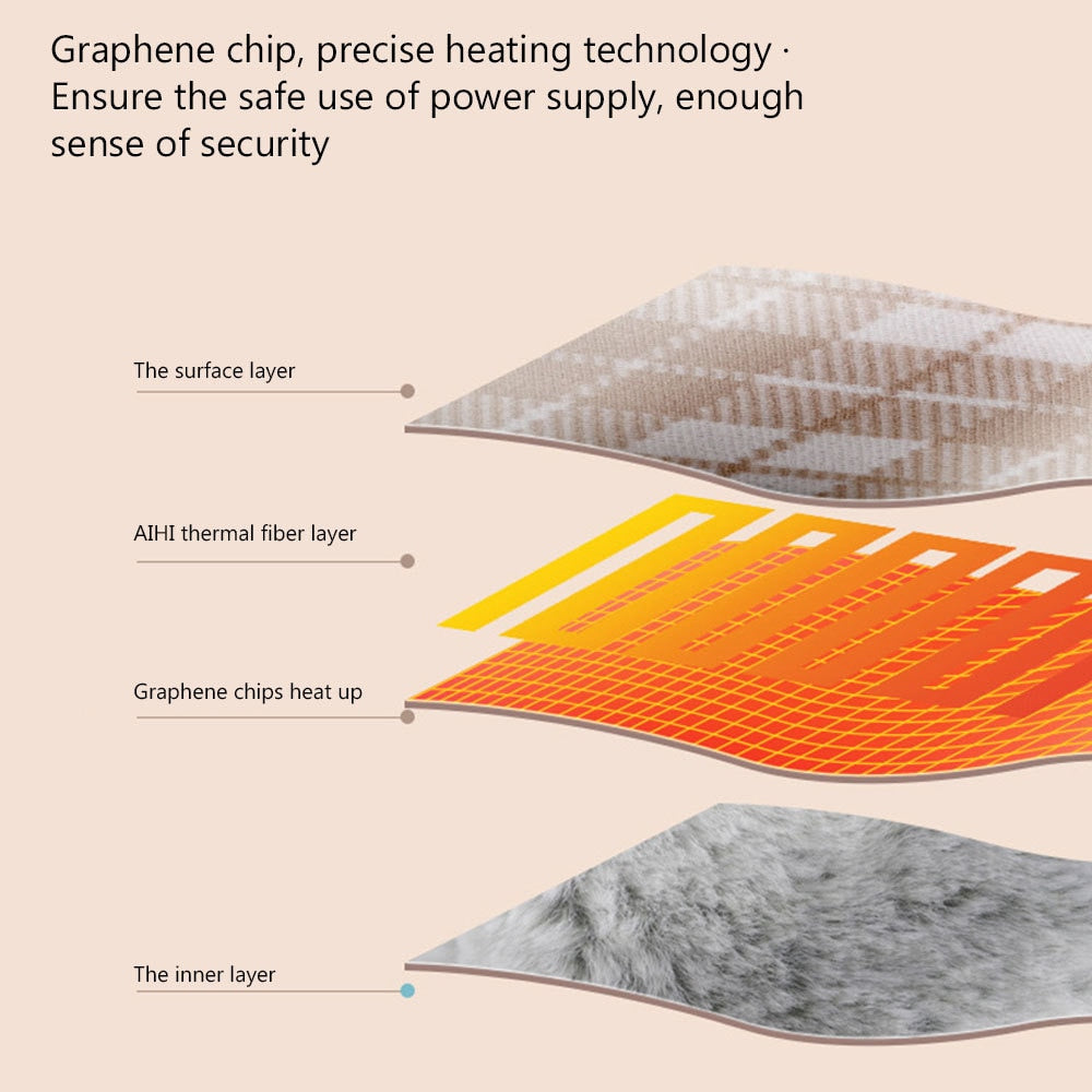 Graphene Smart Heating Scarf - Minihomy