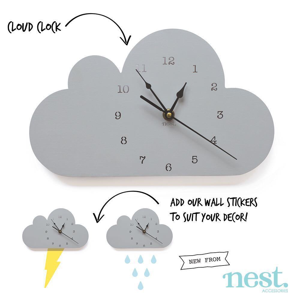 Creative Nursery Wall Clock - Minihomy