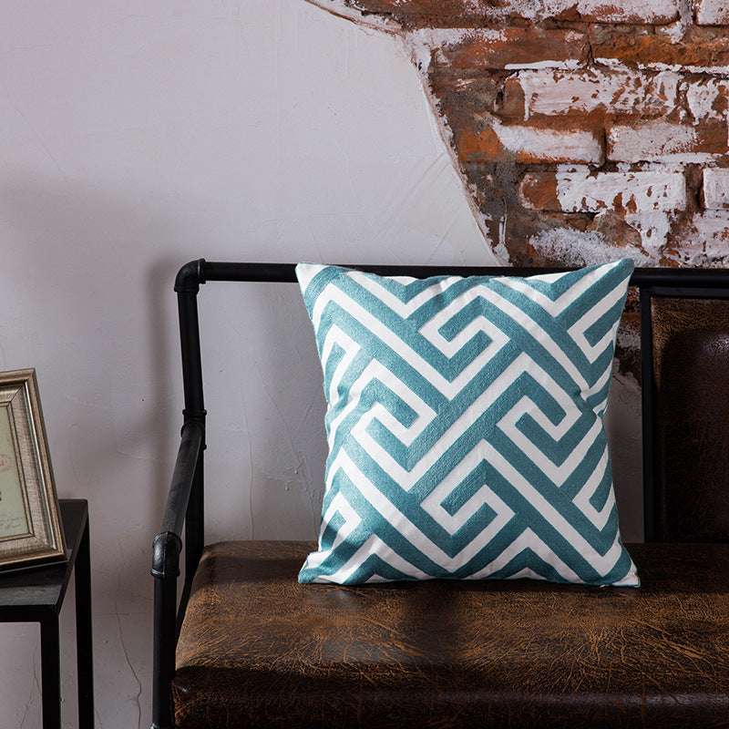 Modern geometric office pillow cushion - Minihomy