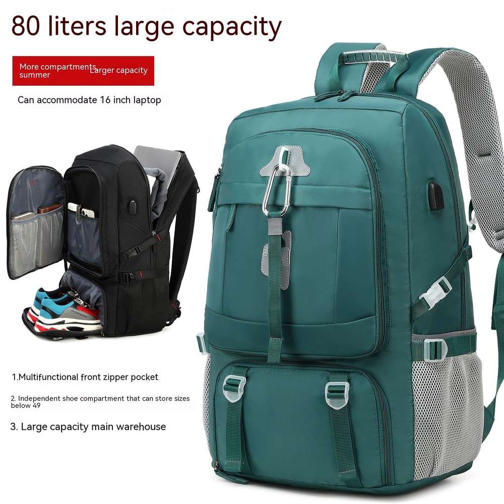 Large Capacity Business Short Trip Men's Backpack Travel - Minihomy