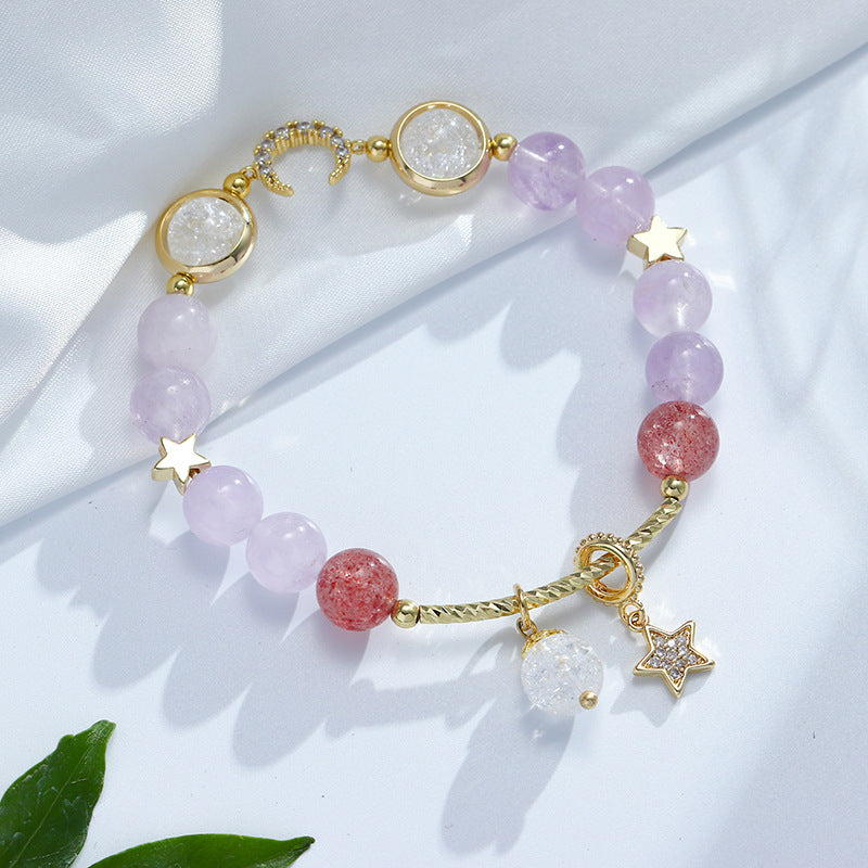 Lavender Amethyst Bracelets For Women - Minihomy