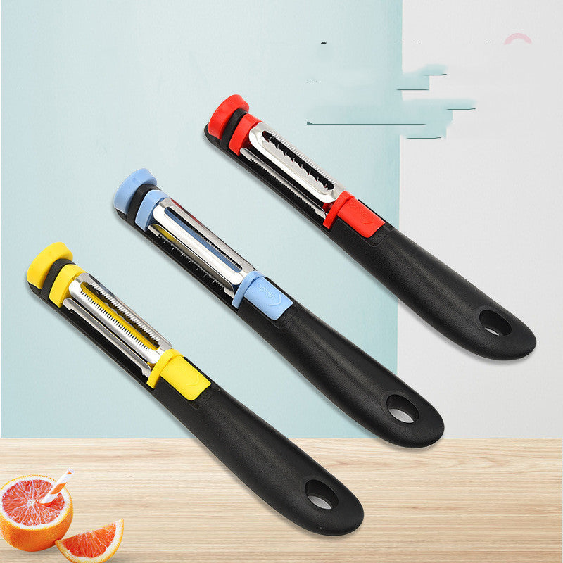 Multifunctional Peeling Knife Stainless Steel - Kitchen Fruit Potato Peeler - Melon Planing - Modern Kitchen Utensils - Minihomy