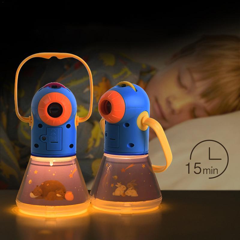 Kids Night Light Projector - Multifunction Story Lamp for Early Education - Minihomy