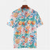 Men's Vacation Style Print Shirt Summer T-shirt - Minihomy