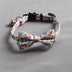 Bowknot Pet Cat Collar with Bell Adjustable Safety Kitty Bow Tie - Minihomy