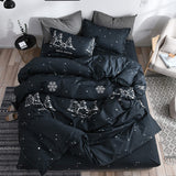 Bed sheets set quilt duvet cover bedding 4 sets - Minihomy