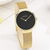 Fashion New Water Quartz Watch Women's Mesh Belt Casual Business Pointer Watch - Minihomy