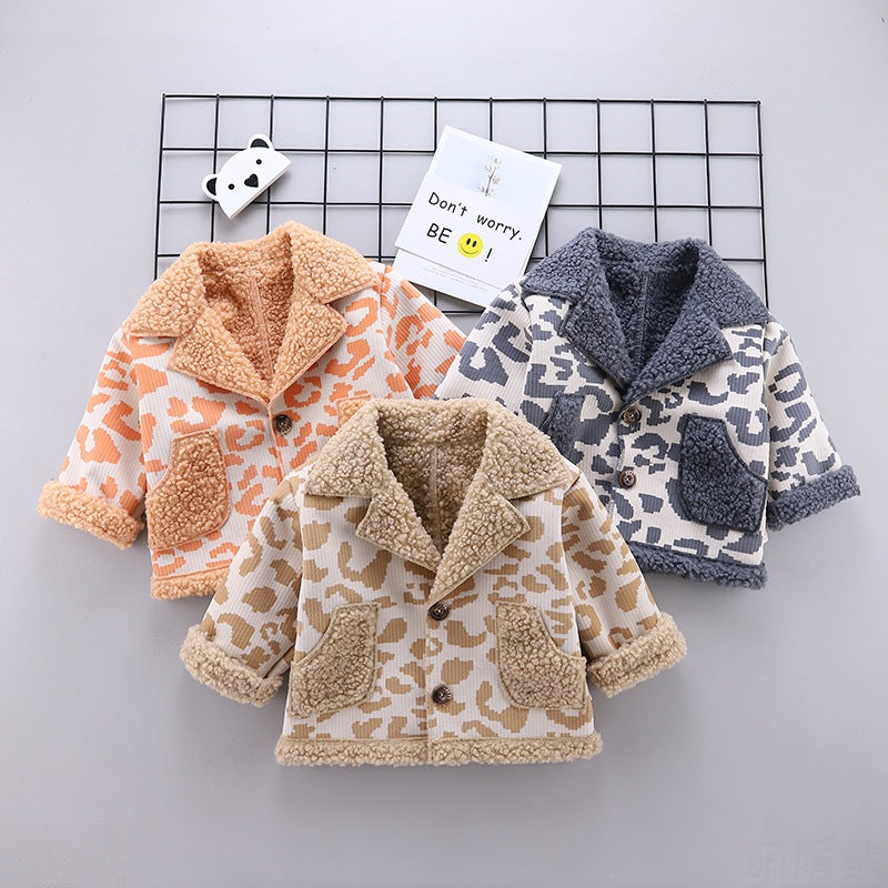 Boys and girls foreign style coat warm jacket - Minihomy