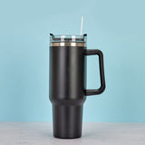 40 oz Stainless Steel Coffee Cup with Handle - Nordic Style Water Mug - Minihomy