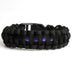 Men's And Women's Blue Line Paracord Bracelet - Minihomy