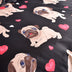 Cartoon Pug Bedding Set - Minihomy