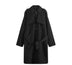 Men's Solid Color Mid-length Woolen Coat - Minihomy