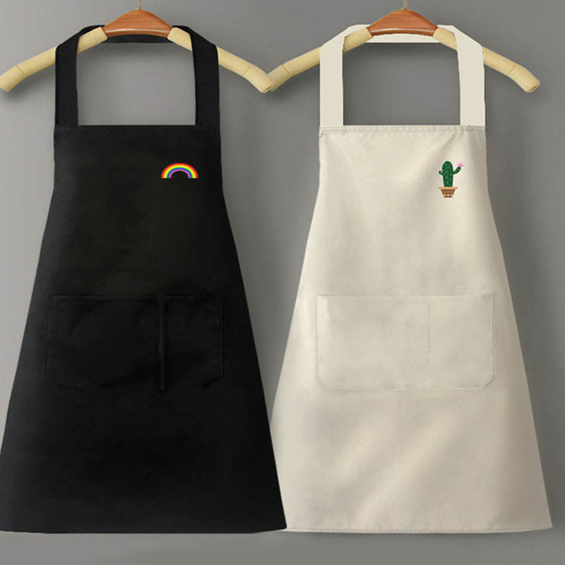 Oil Proof Apron Cute Cartoon Kitchen - Minihomy