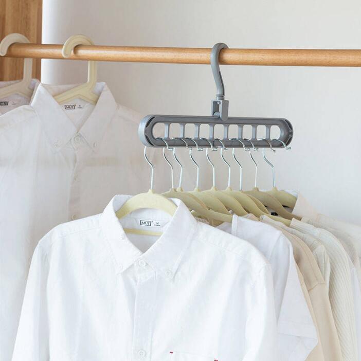 Clothes Hanger Plastic Storage Hanger Hanger Hook - Minihomy