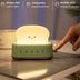 Funny LED Bread Maker Night Light - USB Charging, Dimmable, Timer, Kids Room Lamp - Minihomy