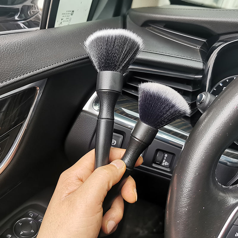 Car Interior Cleaning Brush Round Head - Minihomy