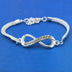 Infinite Diamond Bracelet Personality Simple Unisex - Minihomy