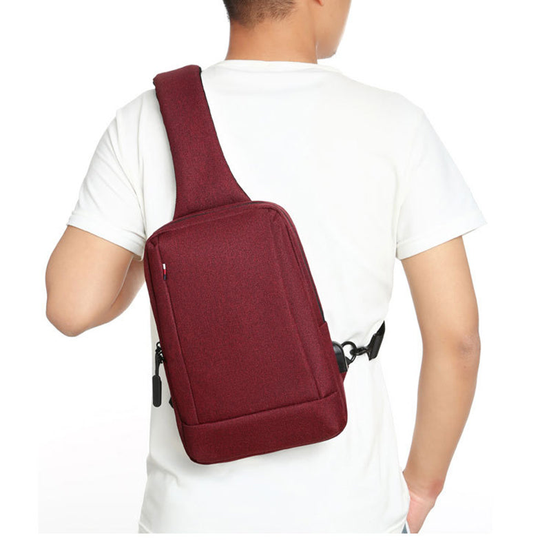 Men Chest Bag Shoulder Bags Crossbody Sling Backpack - Minihomy