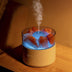 Cool-Mist Humidifier with Aroma Diffuser, Crystal Salt Lamp, and Ambient Light - Minihomy