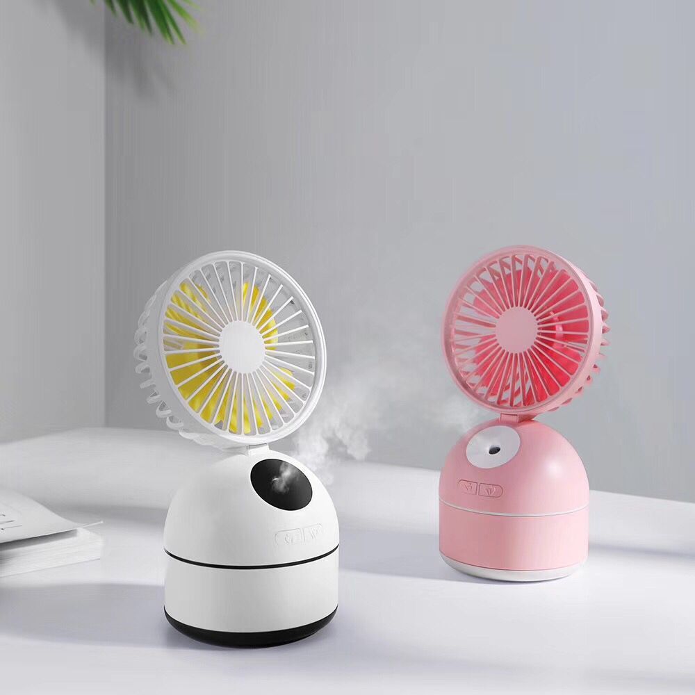 Mini new desktop fan invincible silent mobile phone wireless charging office Electric Laptop Fan - Minihomy