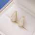 Micro-inlaid Diamond Super Flash Water Drop Ear Studs - Minihomy