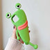 Funny Silicone 3D Frog Phone Case Cartoon Cute Shockproof Bumper Cover - Minihomy