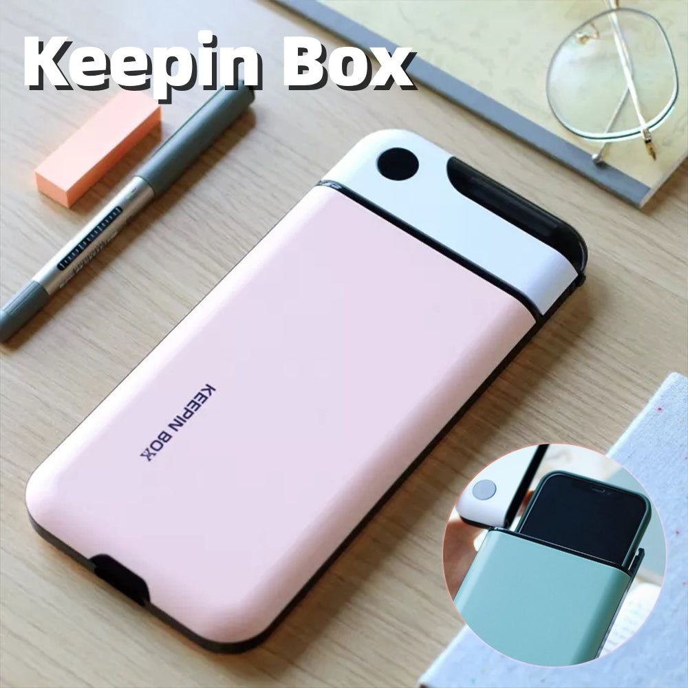 Self Discipline Phone Lock - Portable Mobile Phone Lock Box with Timer