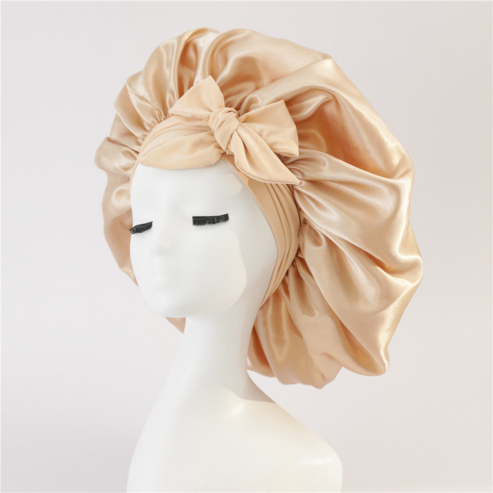 Satin Bonnet for Sleeping - Silk Bonnet for Curly Hair