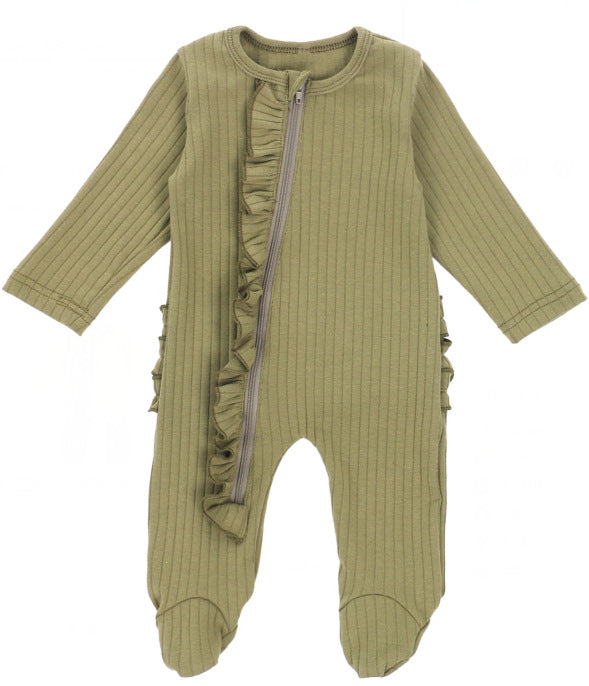 Baby Rompers  Autumn Winter Boys Girls Long Sleeve Jumpsuit Romper - Minihomy