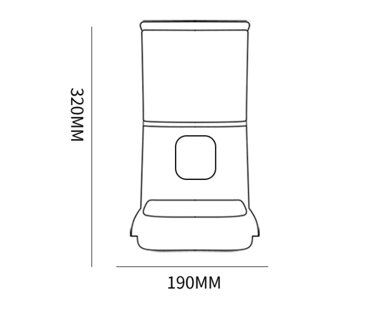 Pet Automatic Feeder - Large Capacity Smart Food Dispenser with WiFi Connectivity - Minihomy